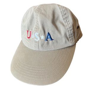 NWOT Vintage Khaki USA Dad Hat One Size